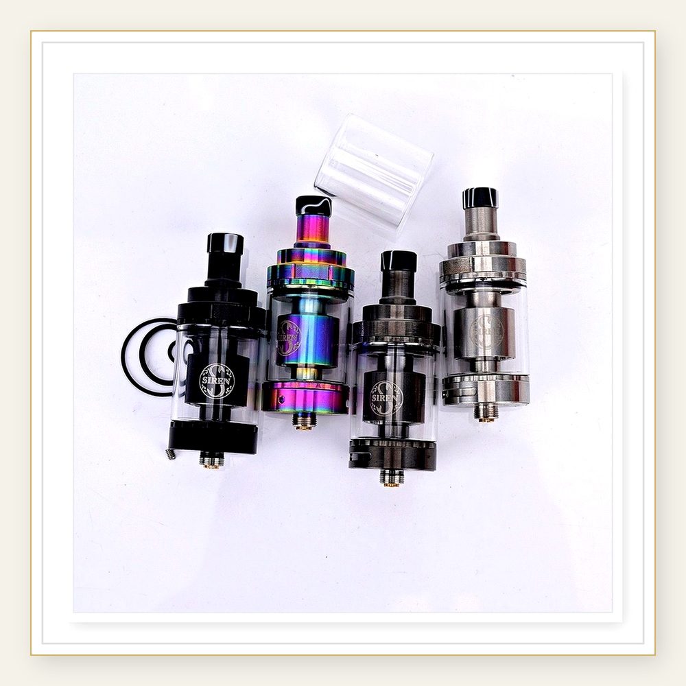 Siren V2 GTA 24mm MTL RTA Rebu - Vape Coil Replacement 评论和价格