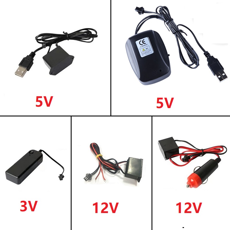 DC 12V EL Line USB Cigarette L - Vape Decoration 评论和价格