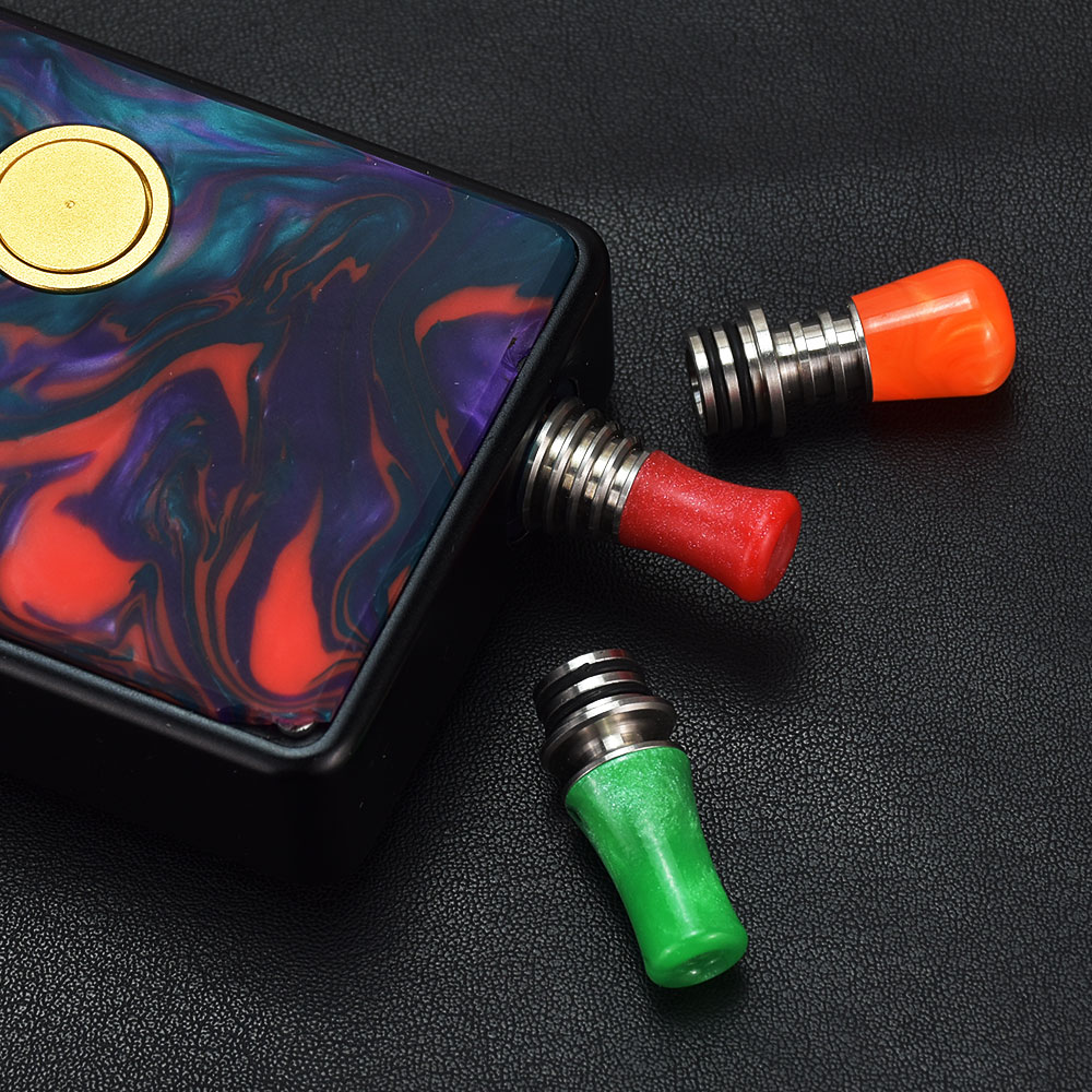 WOLFCOOLVAPE design rda tank a - Drip Tip Resin 评论和价格