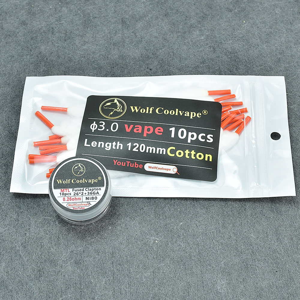 wolfcoolvape Pre-Built Heating - Vape Coil Replacement 评论和价格