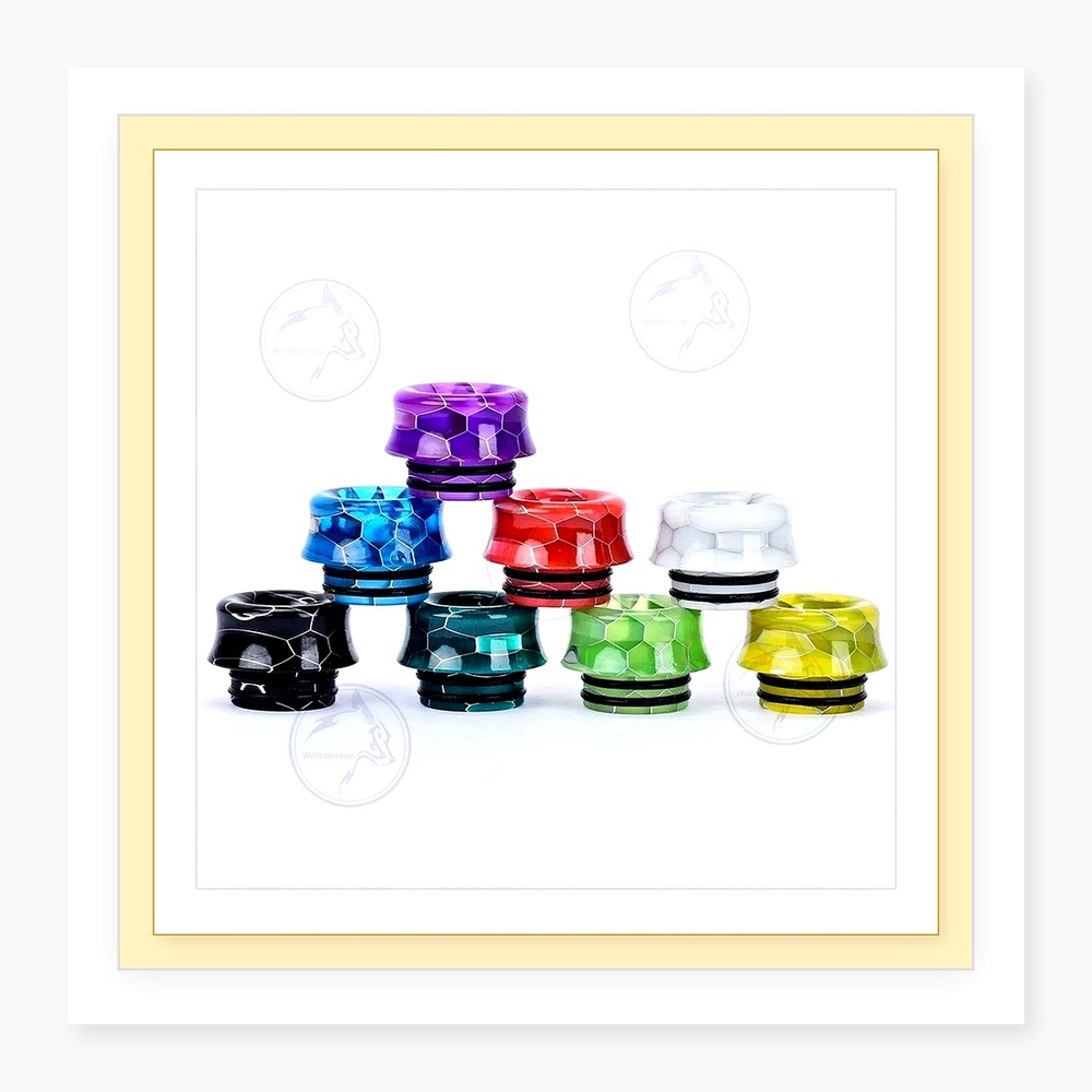Wolfcool 810 Drip Tip Set – 8  - Drip Tip Resin 评论和价格