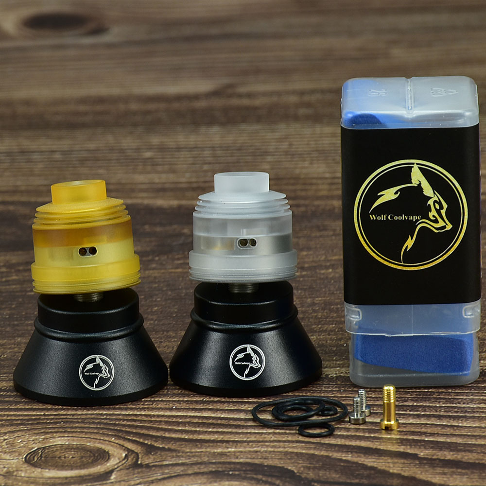 Wolfcoolvape Hussar V2 RDA Tan - Rda Atomizer Deck 评论和价格