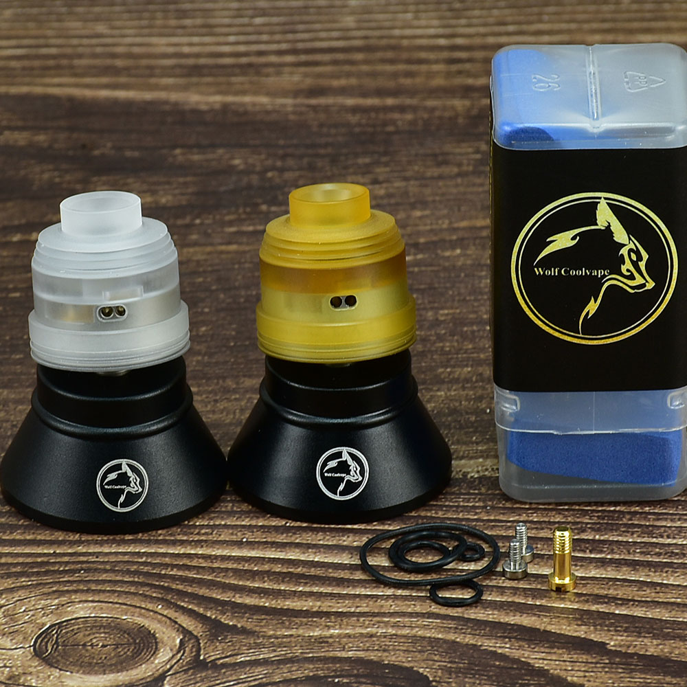 Wolfcoolvape Hussar V2 RDA Tan - Rda Atomizer Deck 评论和价格