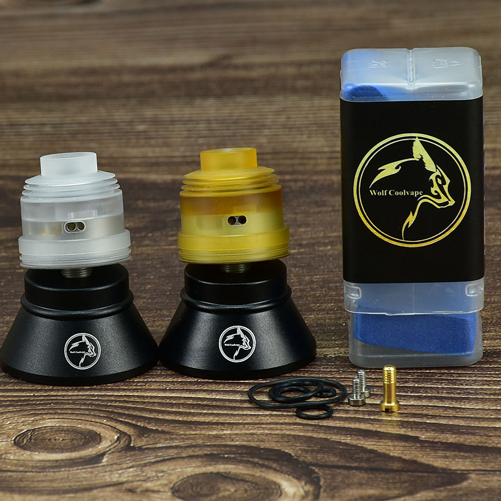 Wolfcoolvape Hussar V2 RDA Tan - Rda Atomizer Deck 评论和价格